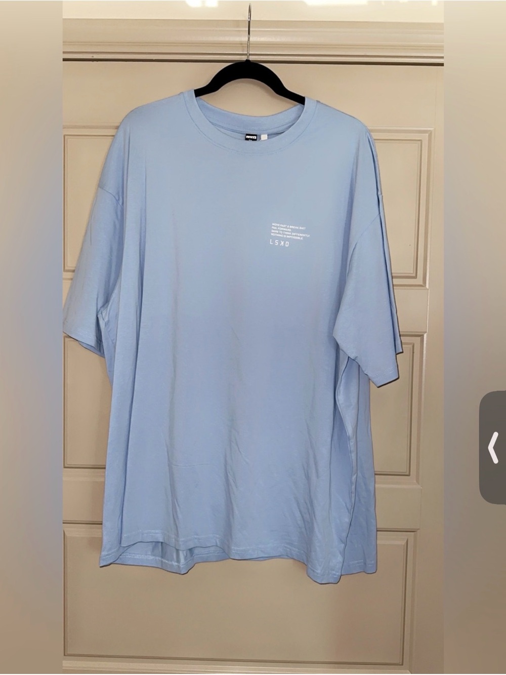 NWT LSKD Coffee Run FLXCotton Oversized Tee